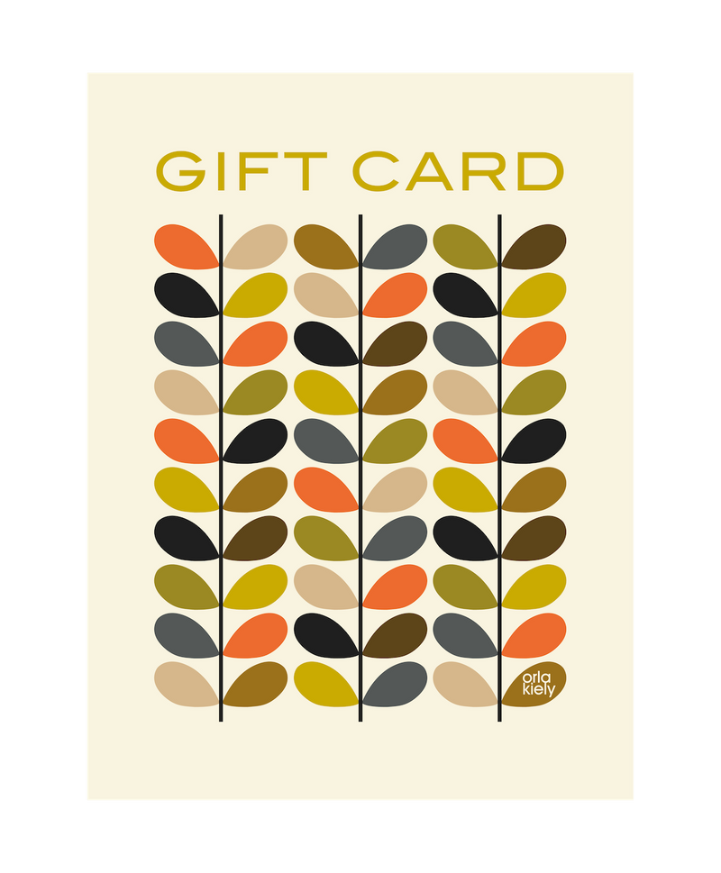 Digital Gift Card Graphics by Orla Kiely
