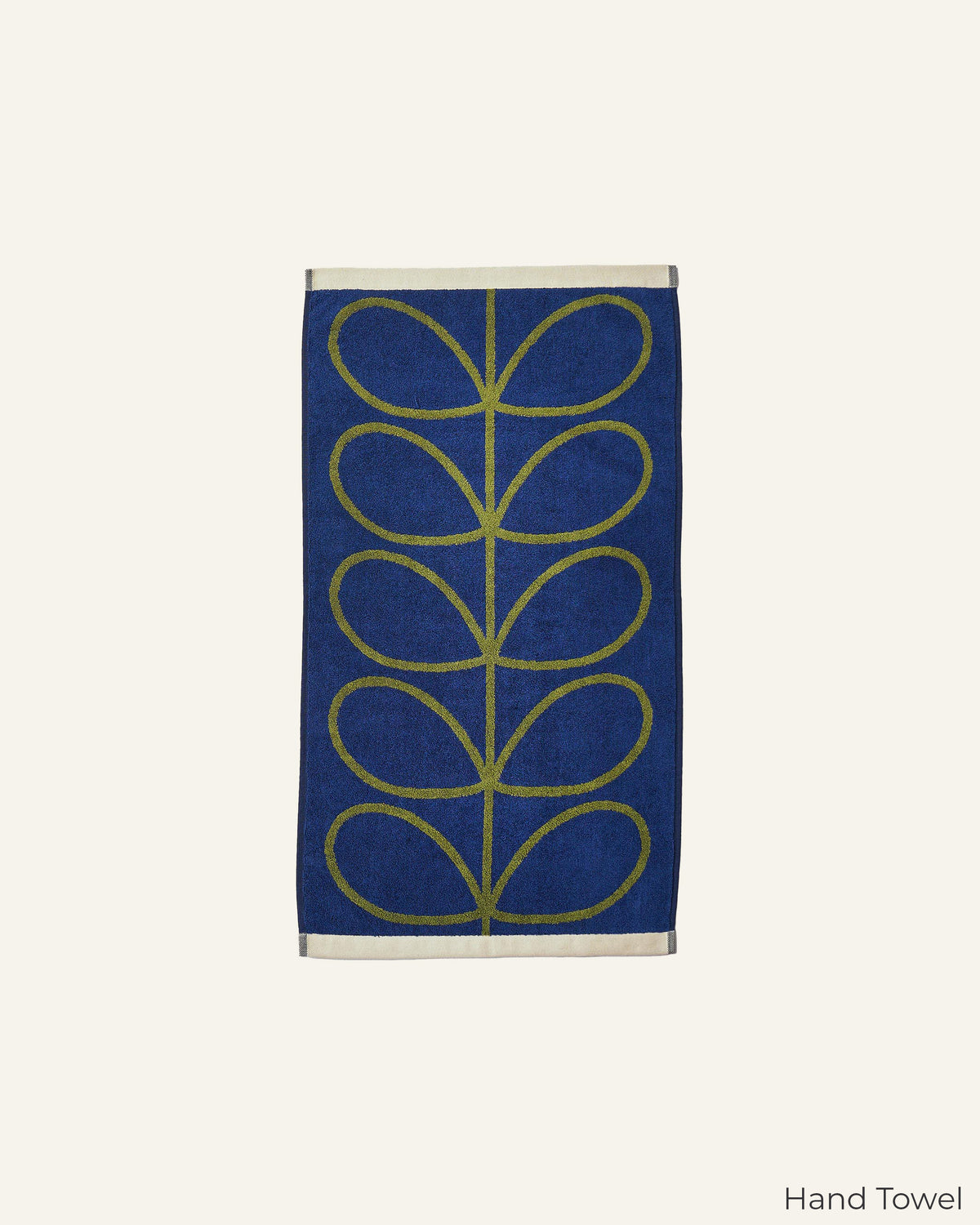 Linear Stem Towels - Navy