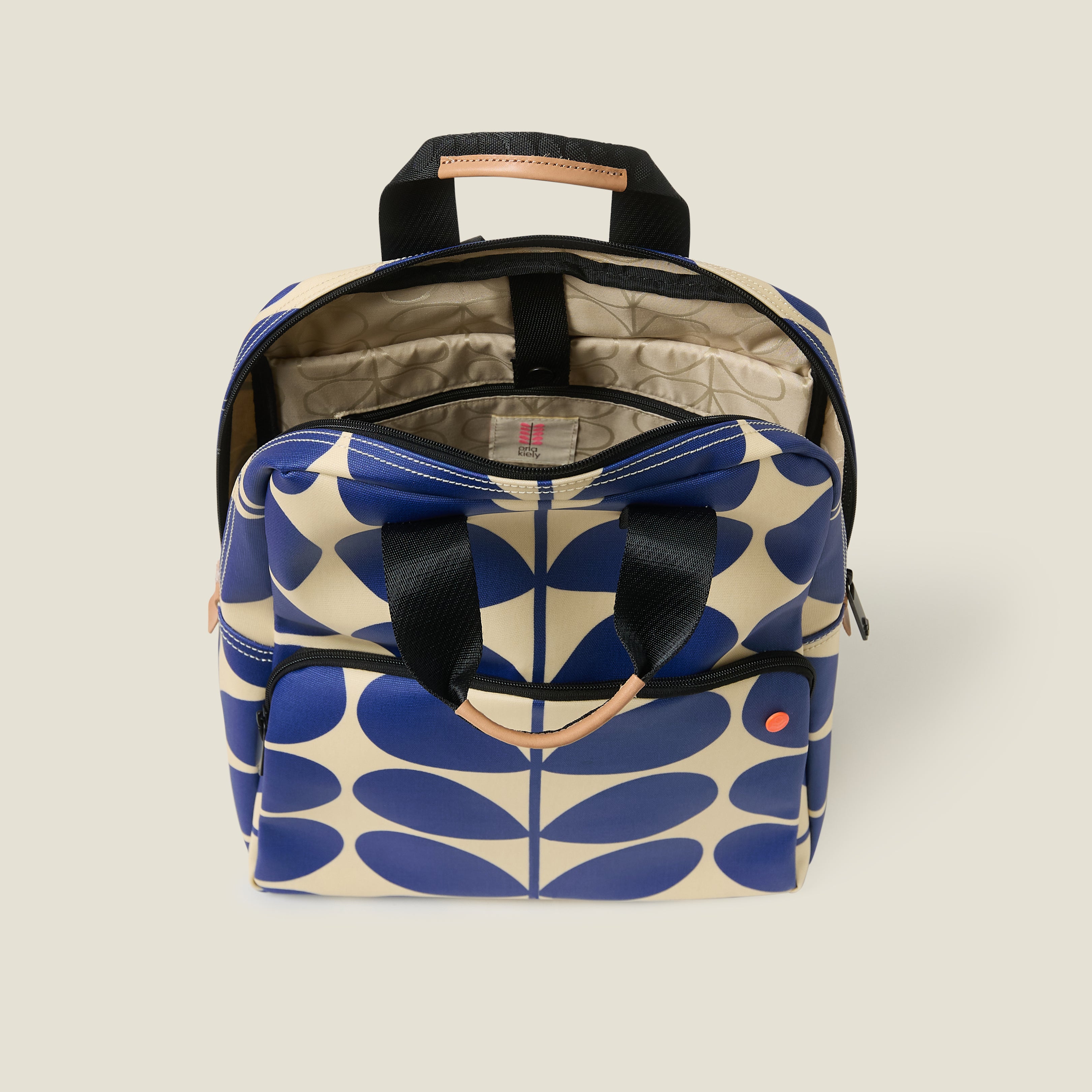 Lotta Backpack - Solid Stem Indigo