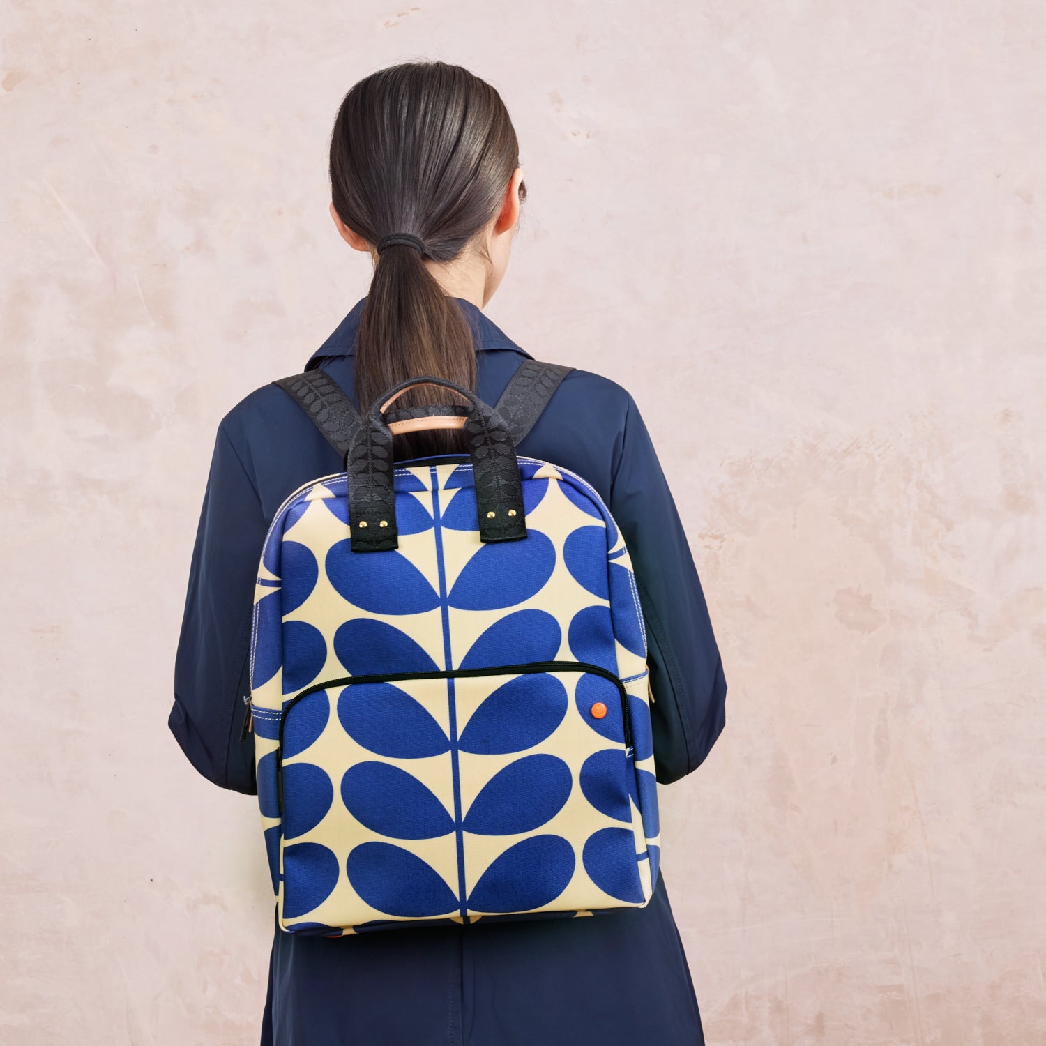 Lotta Backpack - Solid Stem Indigo