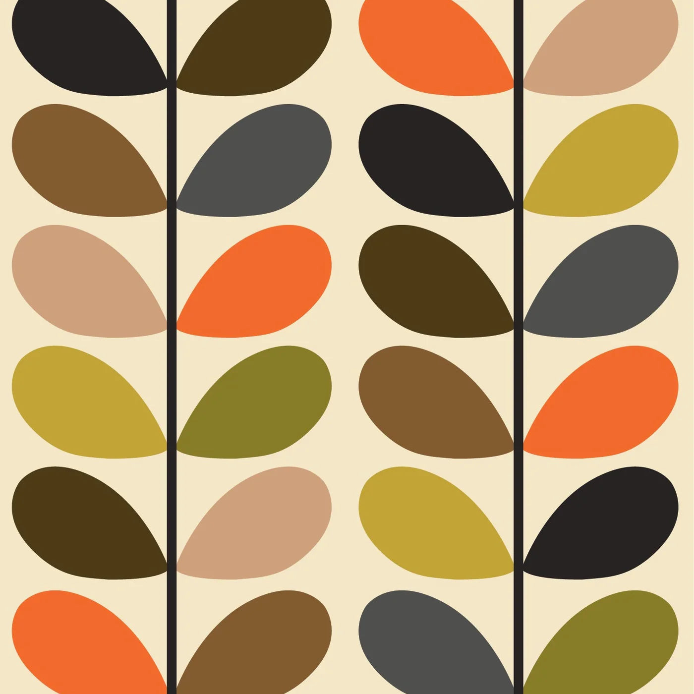 Multi Stem Classic Wallpaper