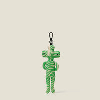 Martian Bag Charm - Moonflower Spring Green