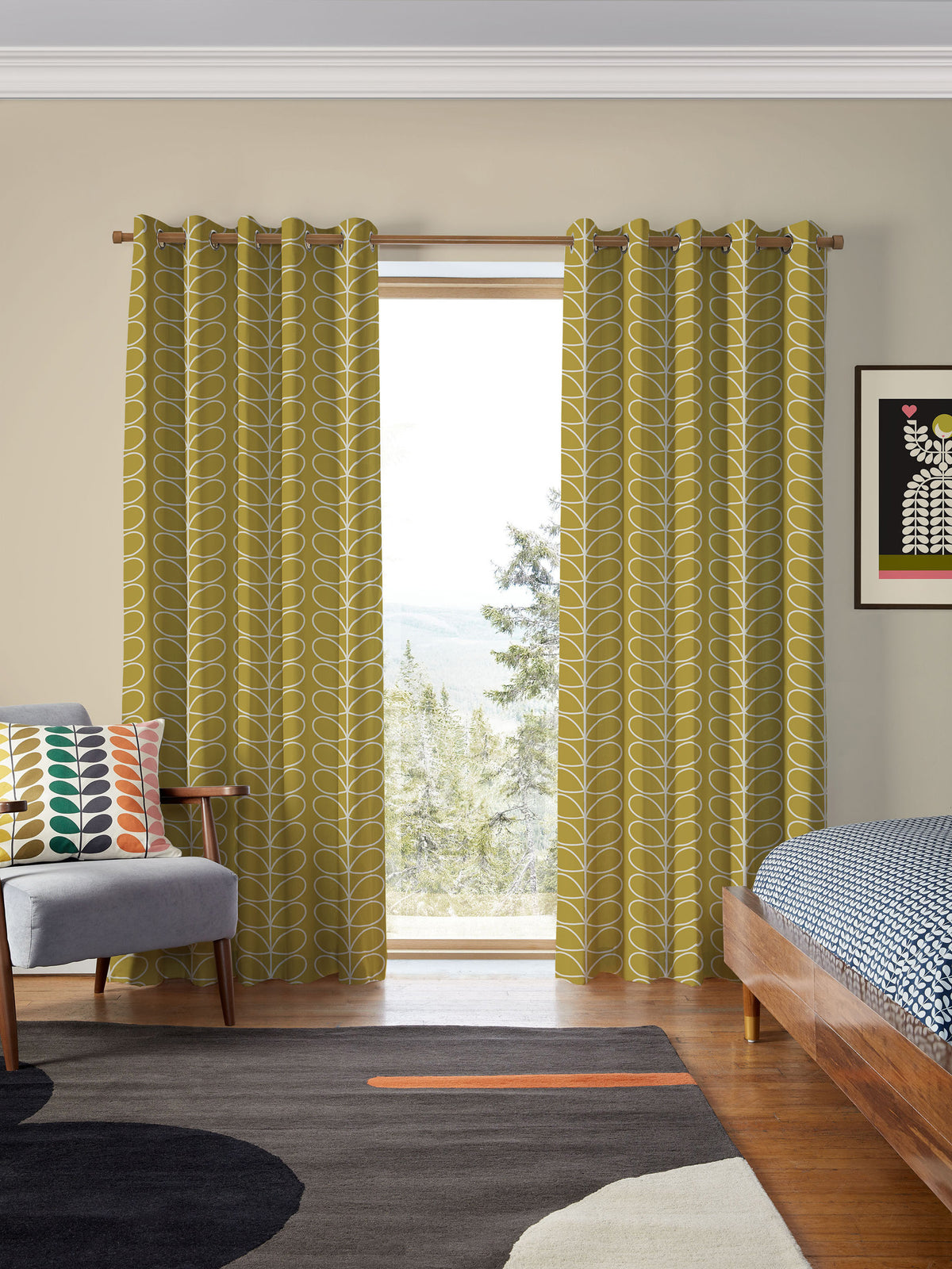 Seagrass Jumbo Linear Stem Made to Measure Curtain
