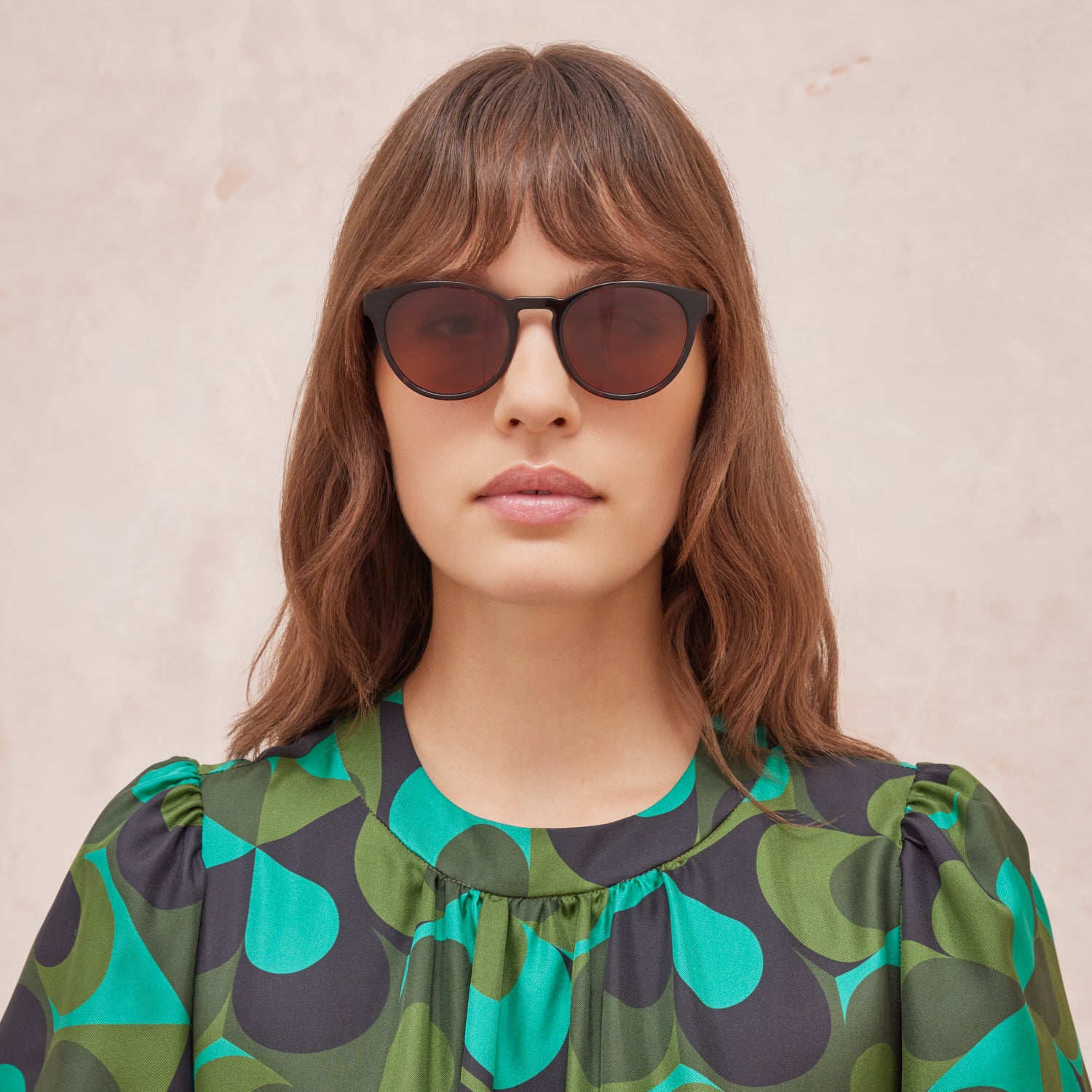 Jasmine Sunglasses - Tortoiseshell & Olive