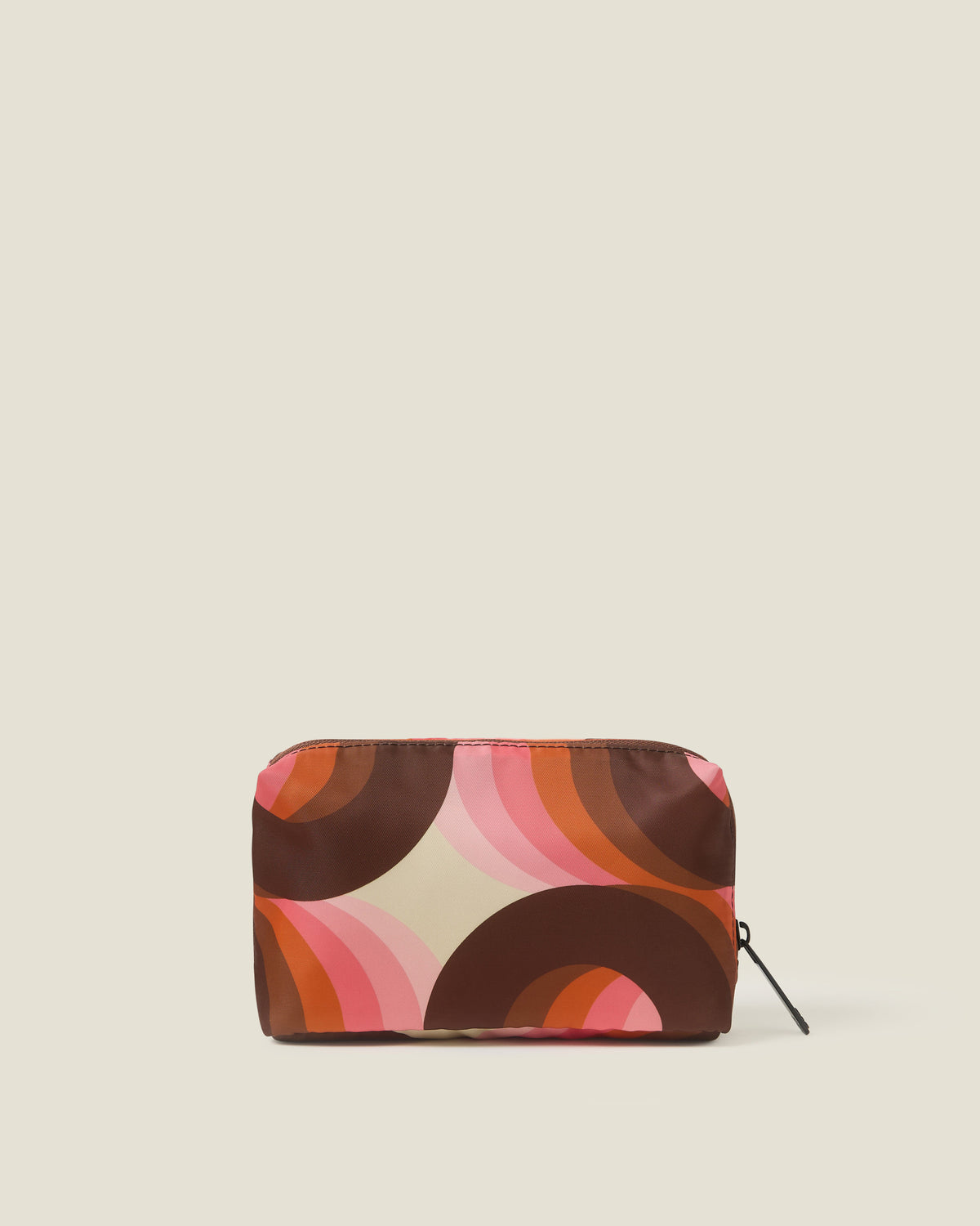 Beta Medium Pouch - Rolling Waves Rose