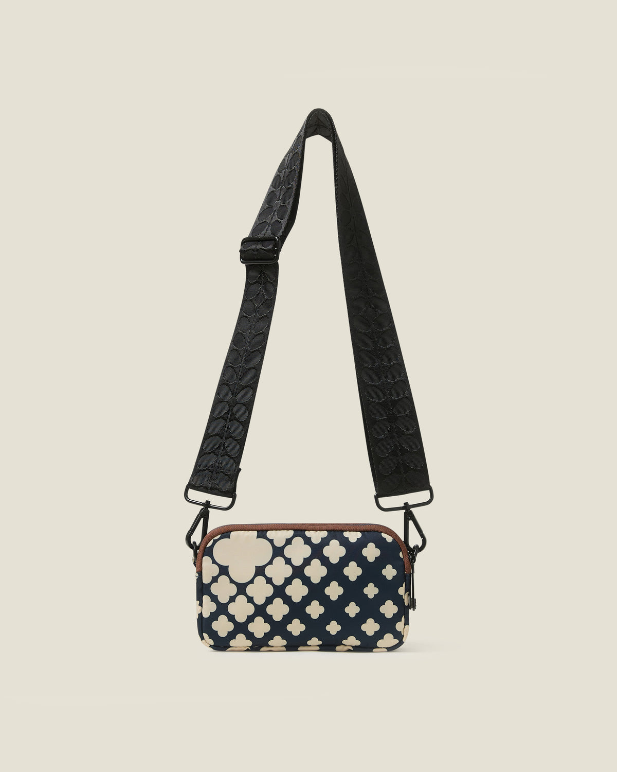 Tripod Crossbody Bag - Flower Galaxy Midnight