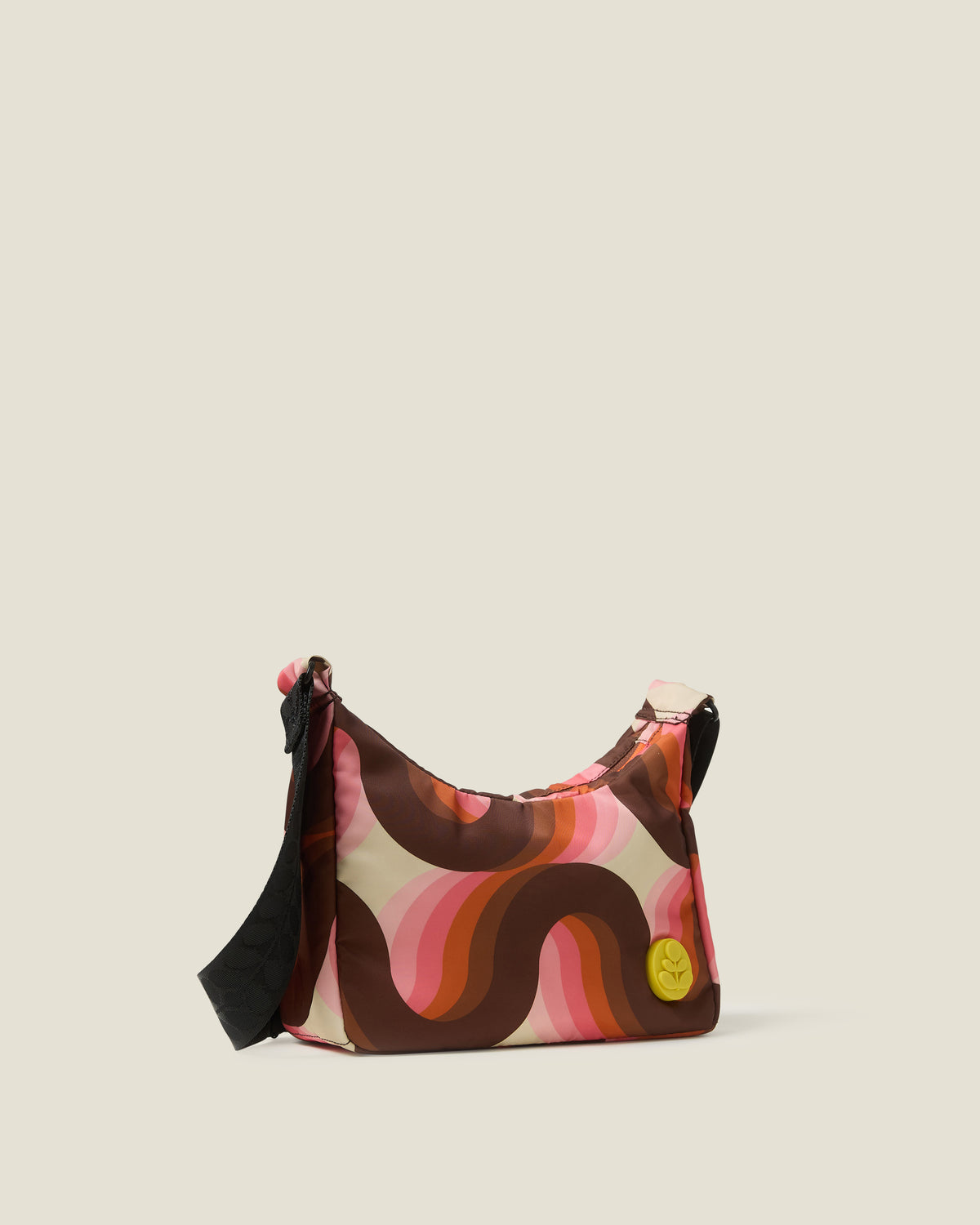 Ratio Small Hobo Bag - Rolling Waves Rose