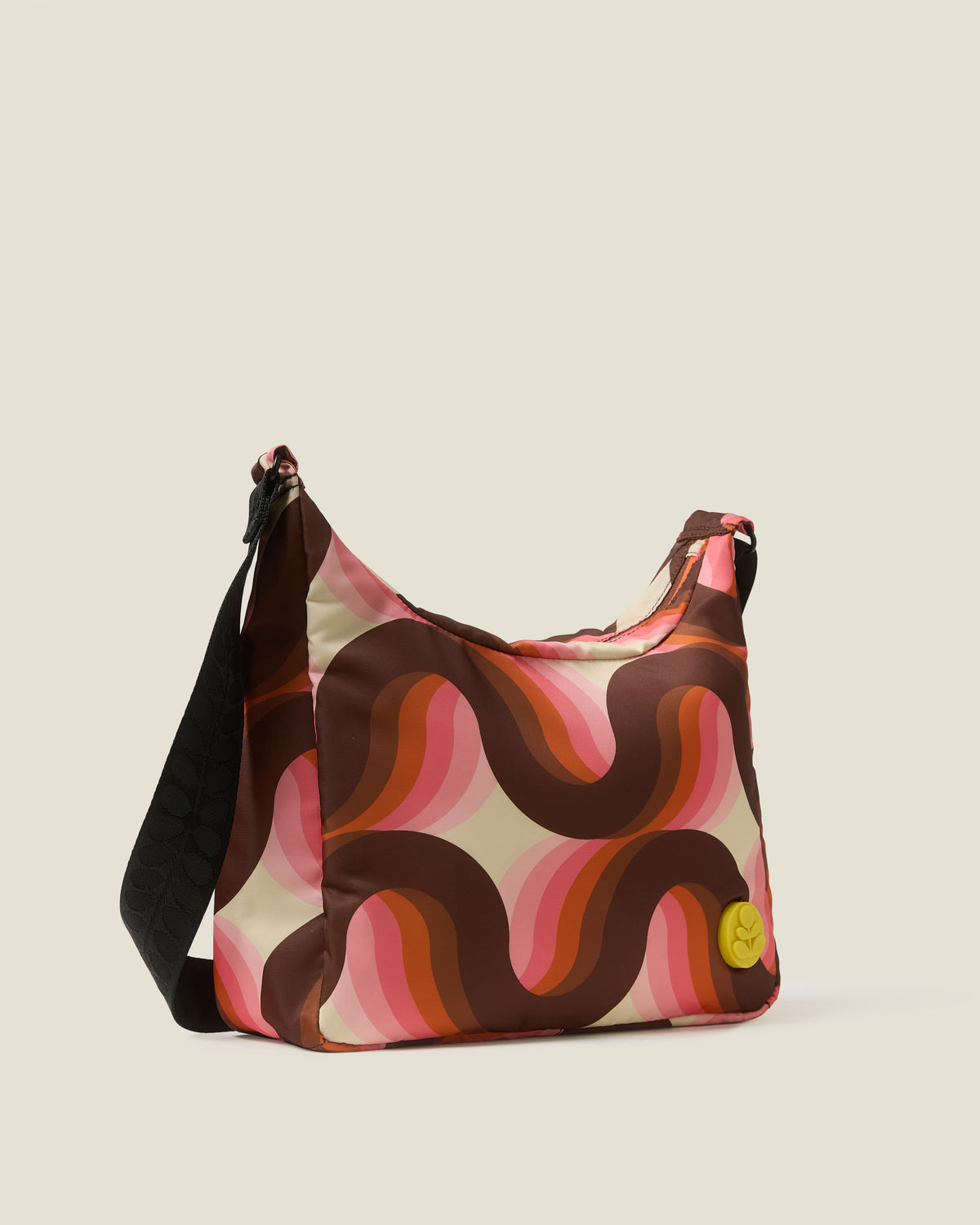 Area Hobo Crossbody - Rolling Waves Rose