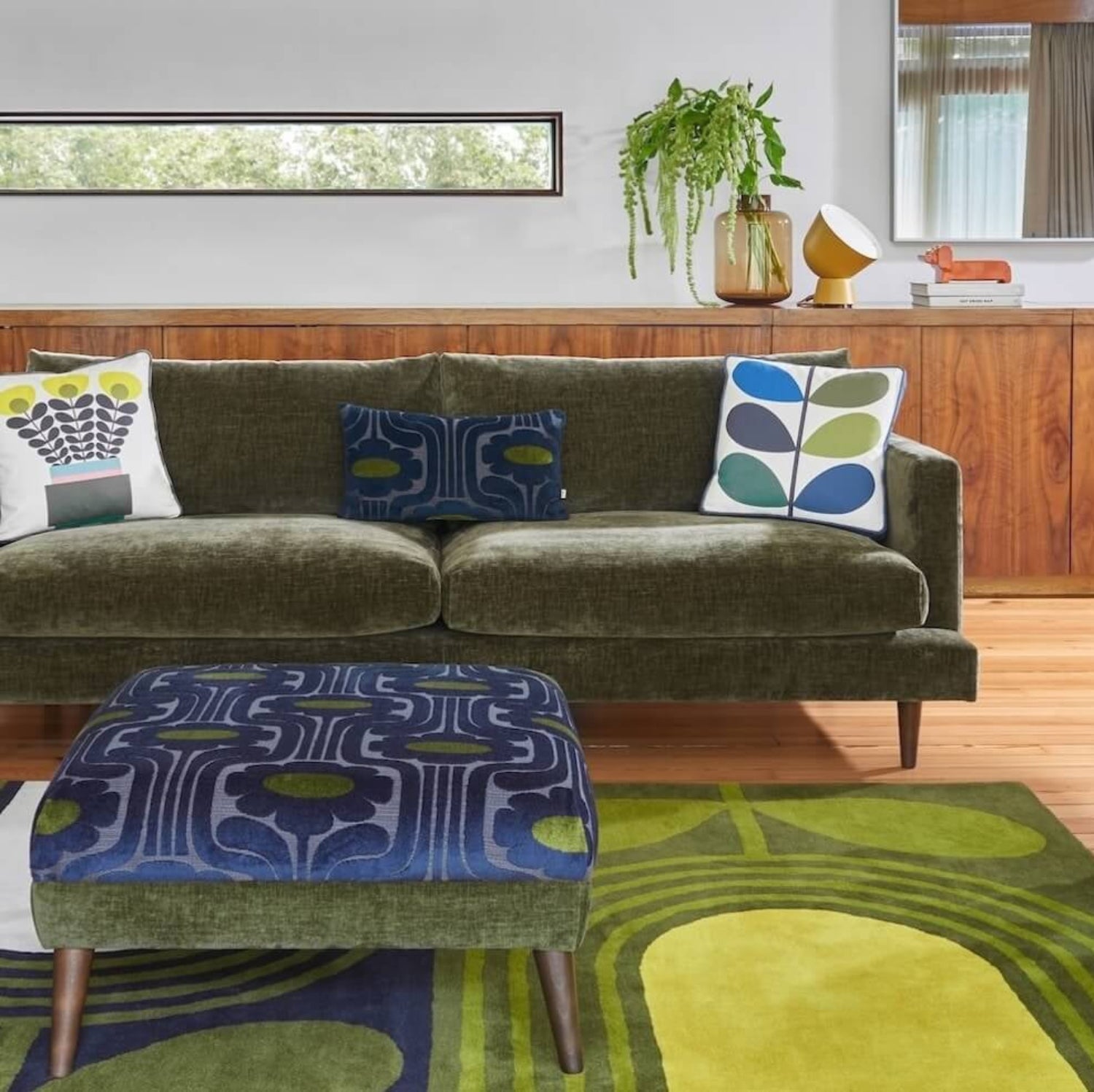 A lifestyle shot of Orla Kiely homeware