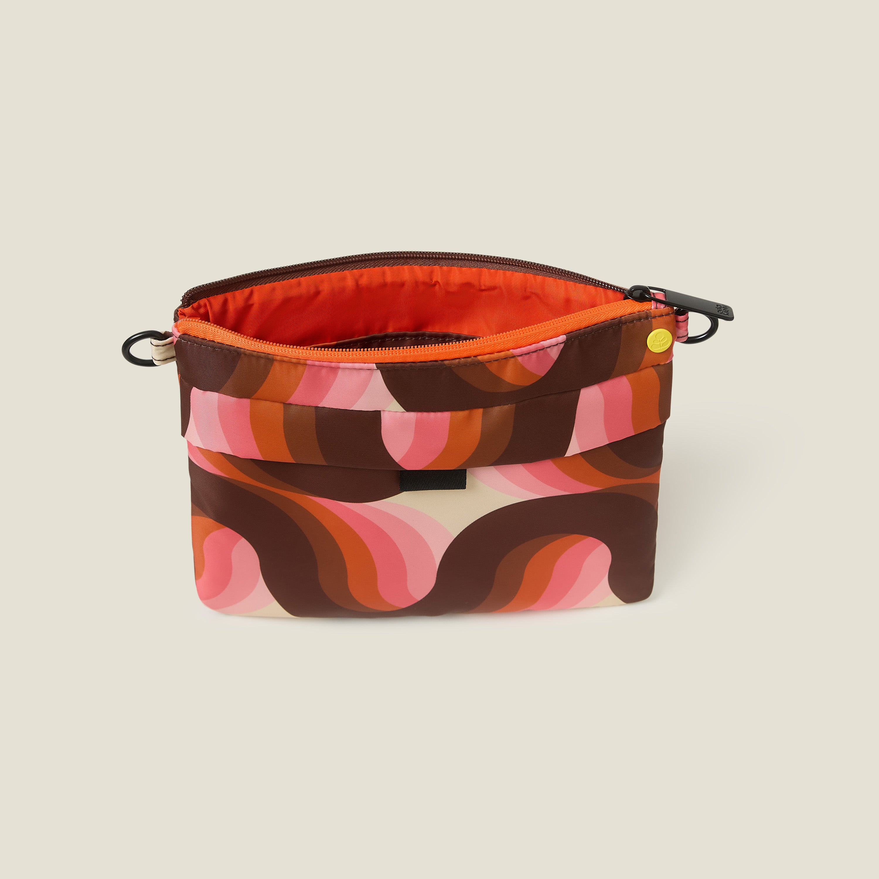 Quadrant Crossbody - Rolling Waves Rose