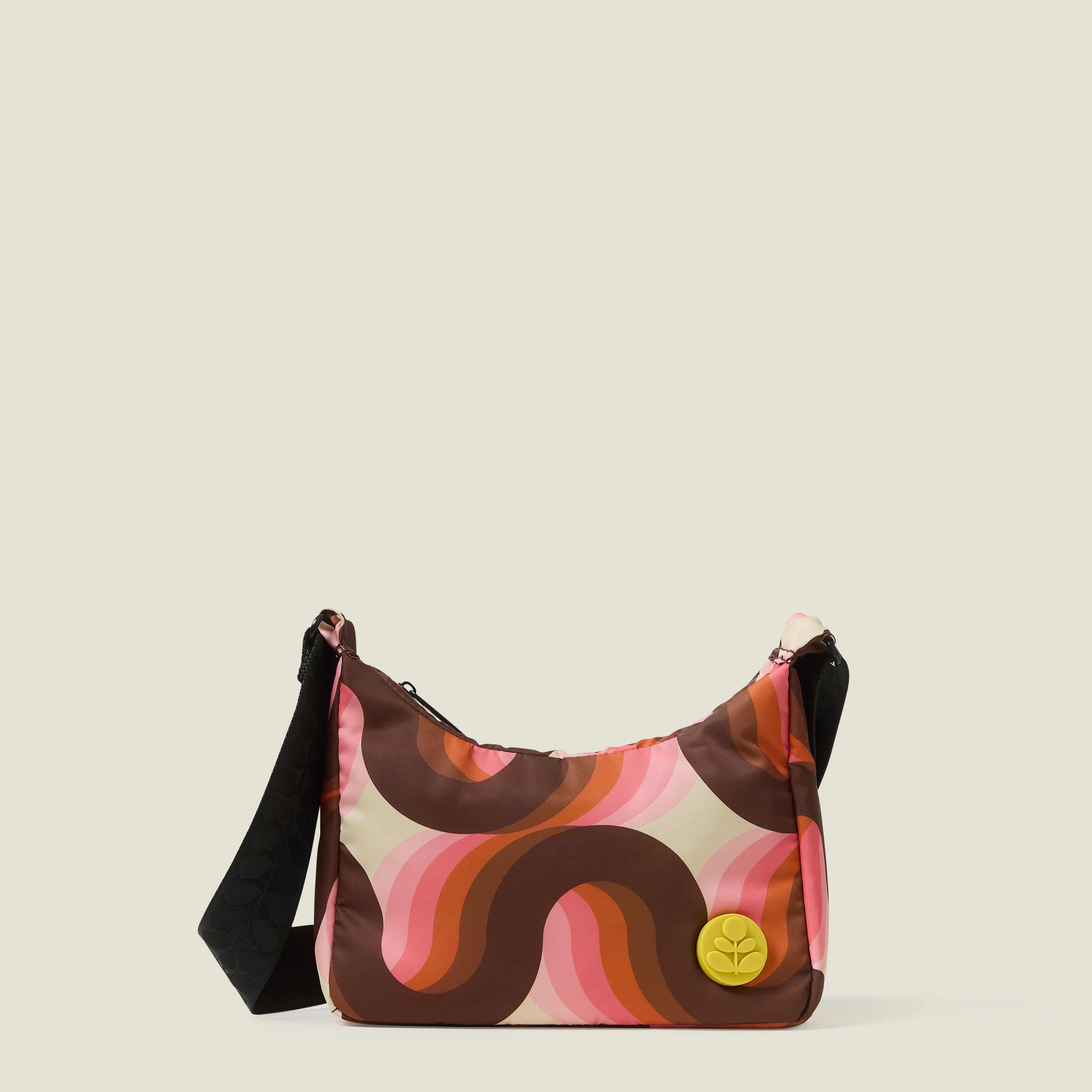 Ratio Small Hobo Bag - Rolling Waves Rose