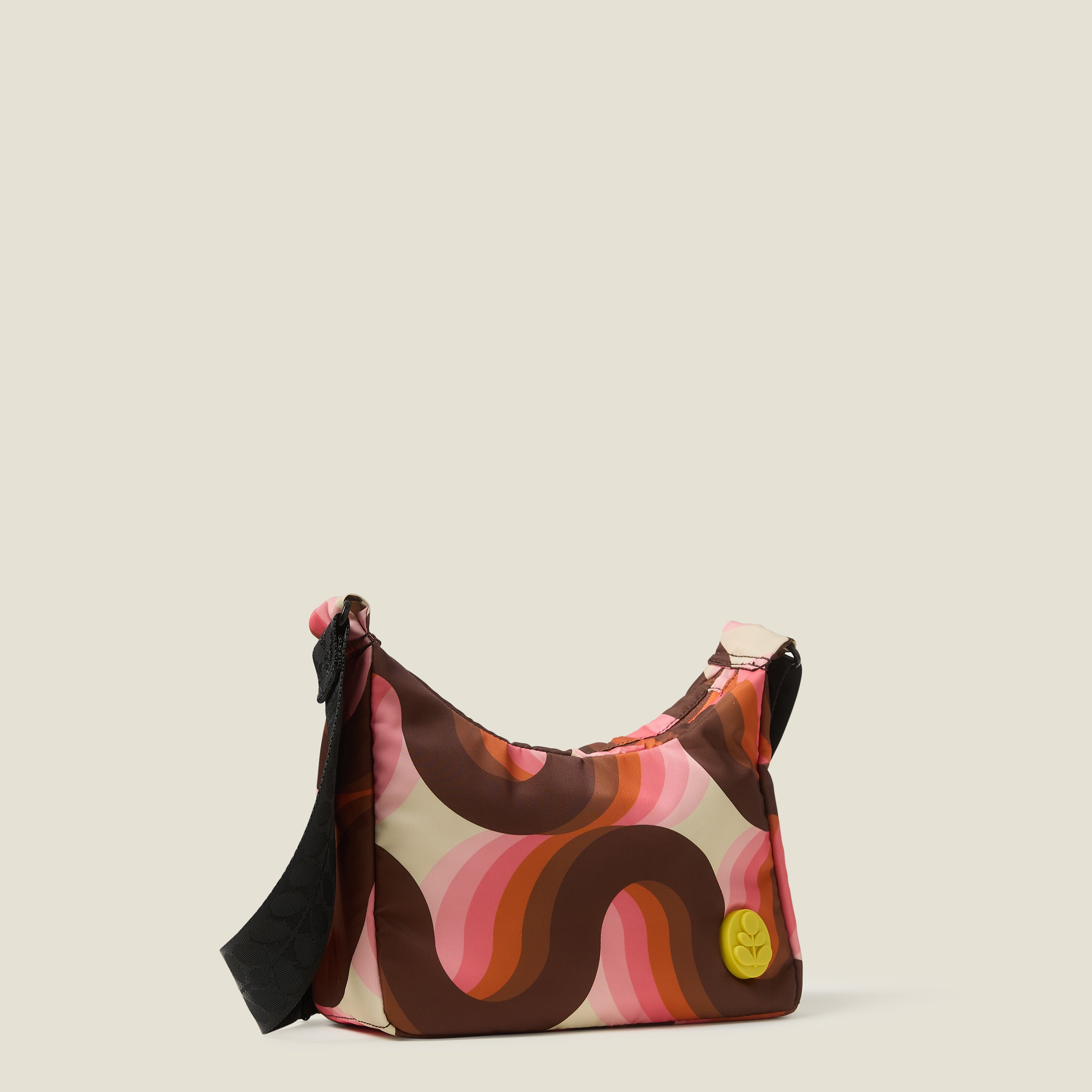 Ratio Small Hobo Bag - Rolling Waves Rose