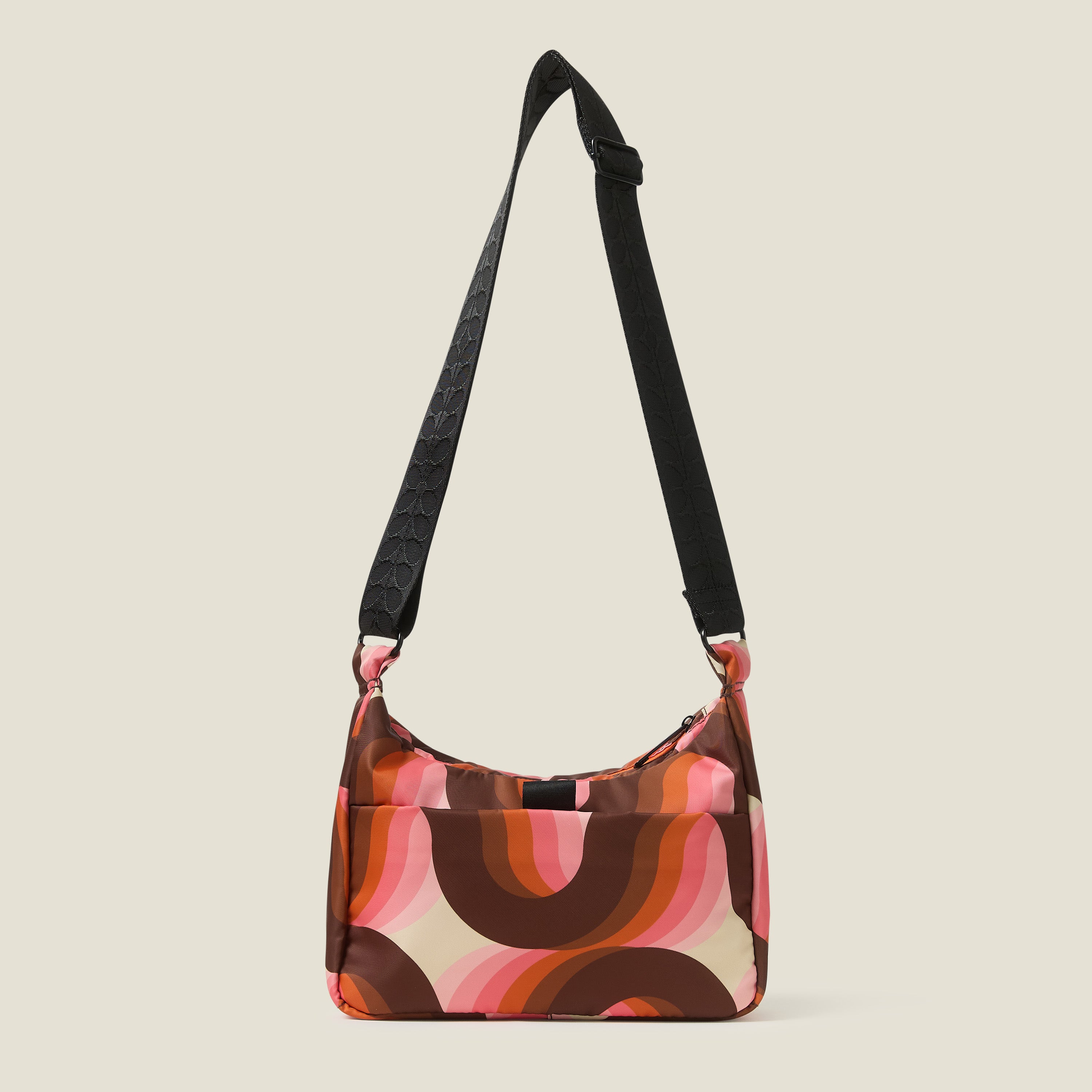 Ratio Small Hobo Bag - Rolling Waves Rose
