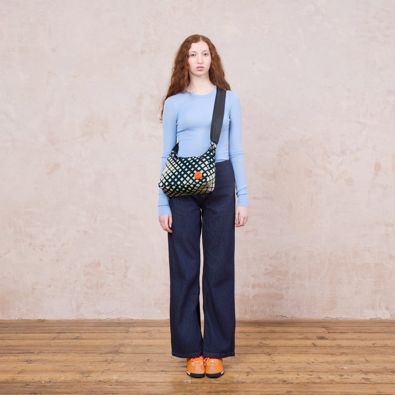 Ratio Small Hobo Bag - Flower Galaxy Midnight