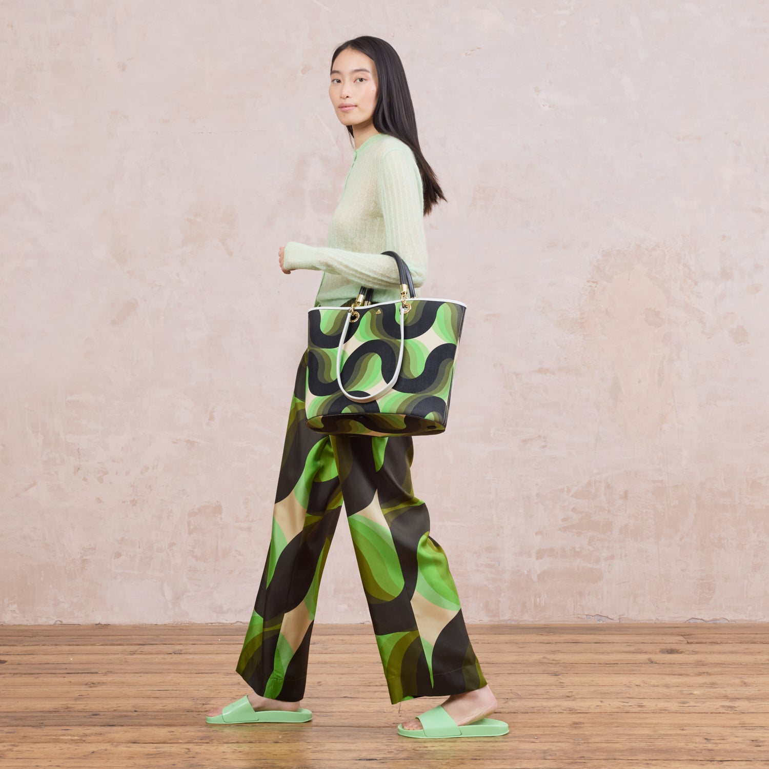 Smile Tote - Rolling Waves Electra