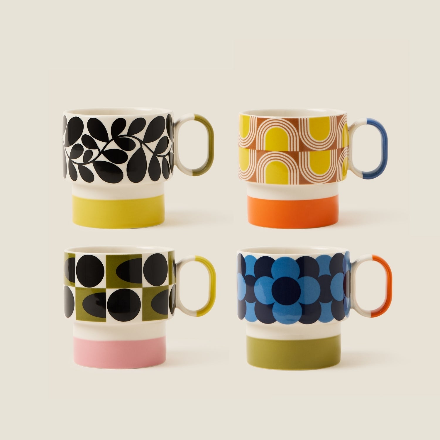 Stacking Mugs - Set of 4