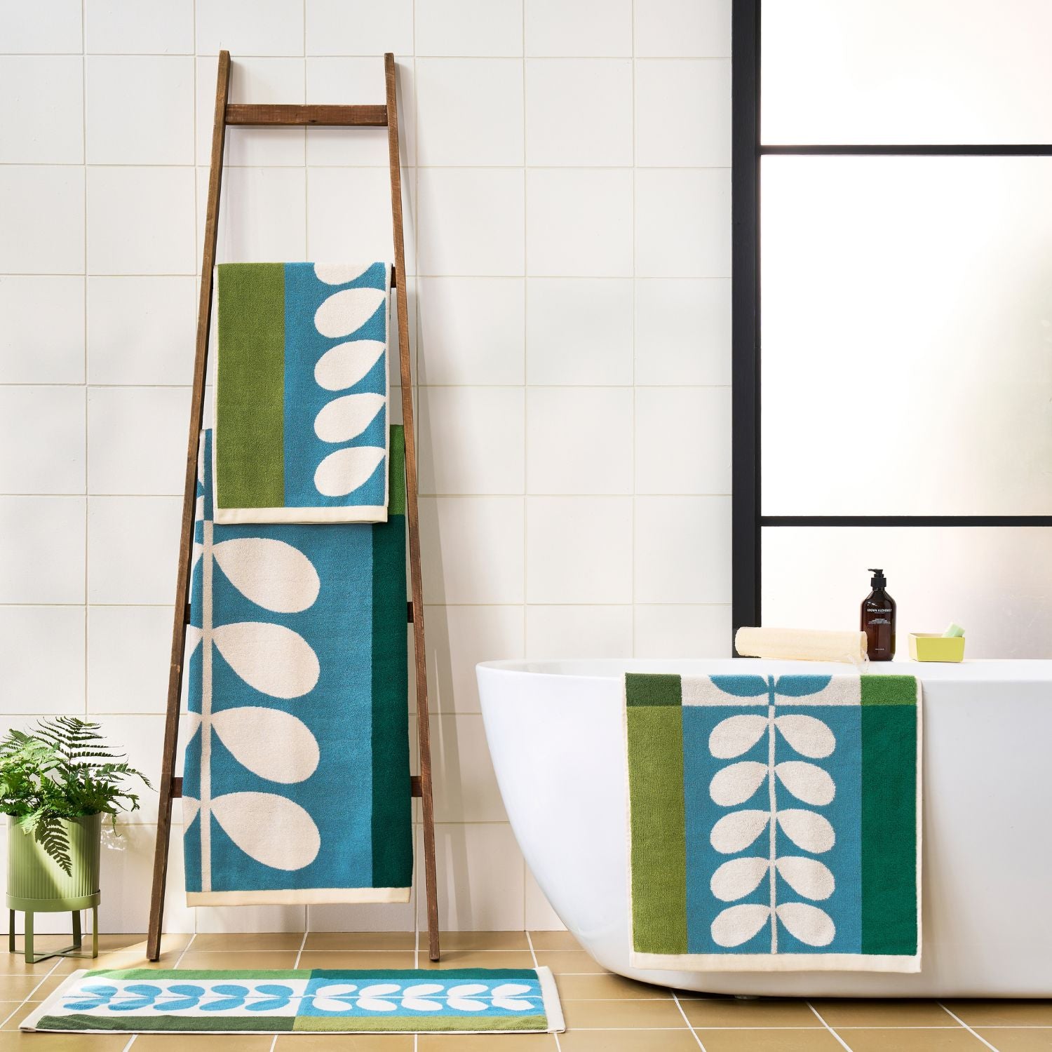 Stem Check Towels Willow