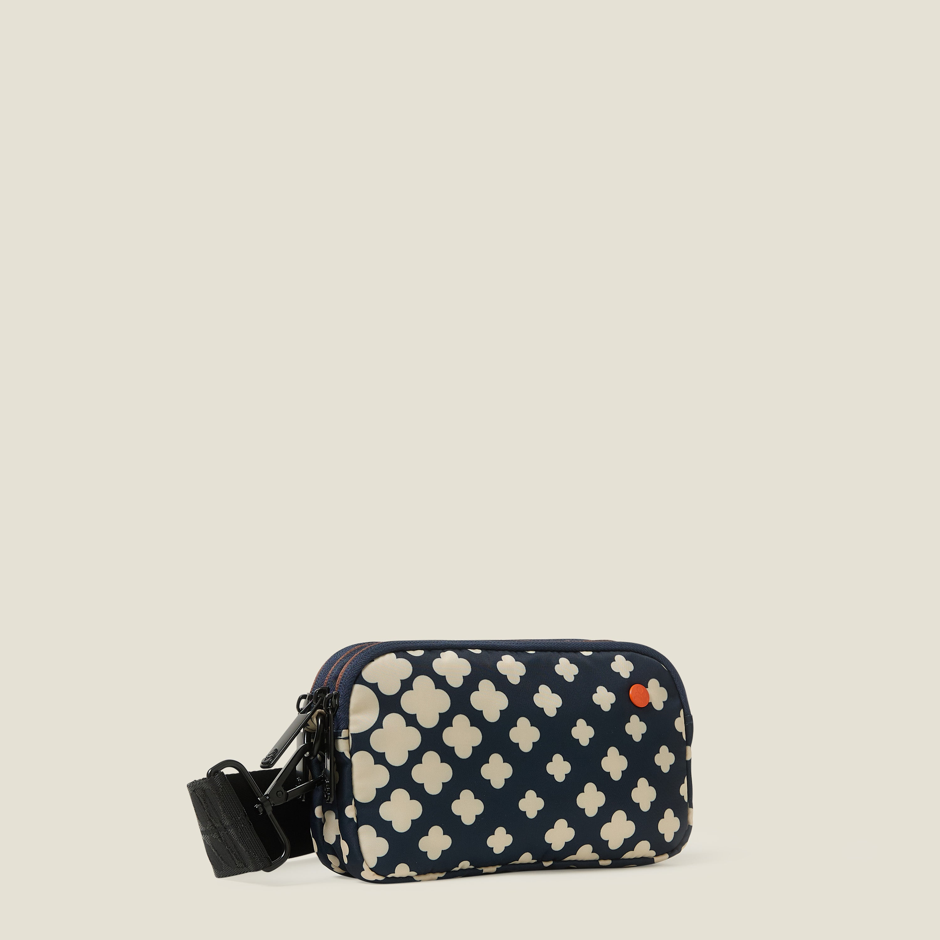 Tripod Crossbody Bag - Flower Galaxy Midnight