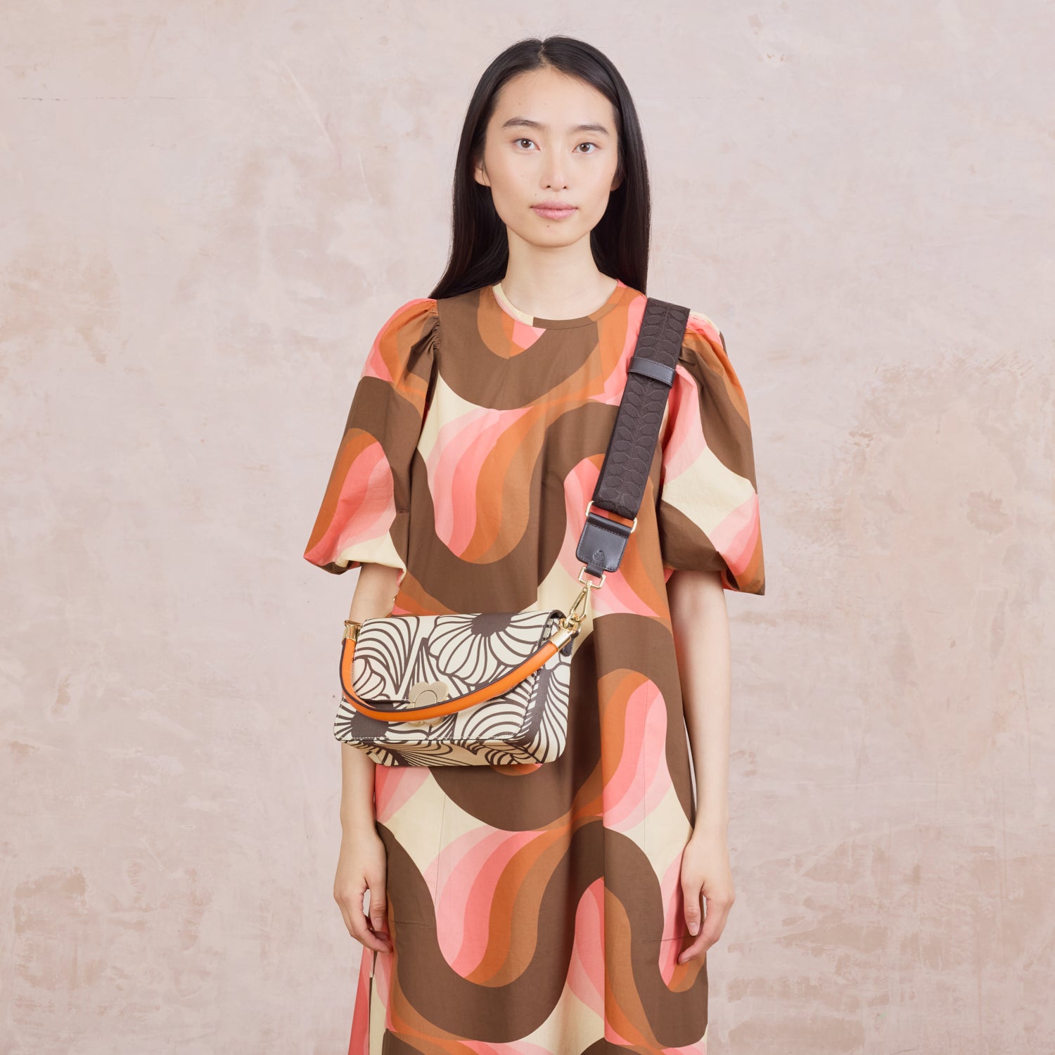 Vera Crossbody Bag - Moonflower Desert