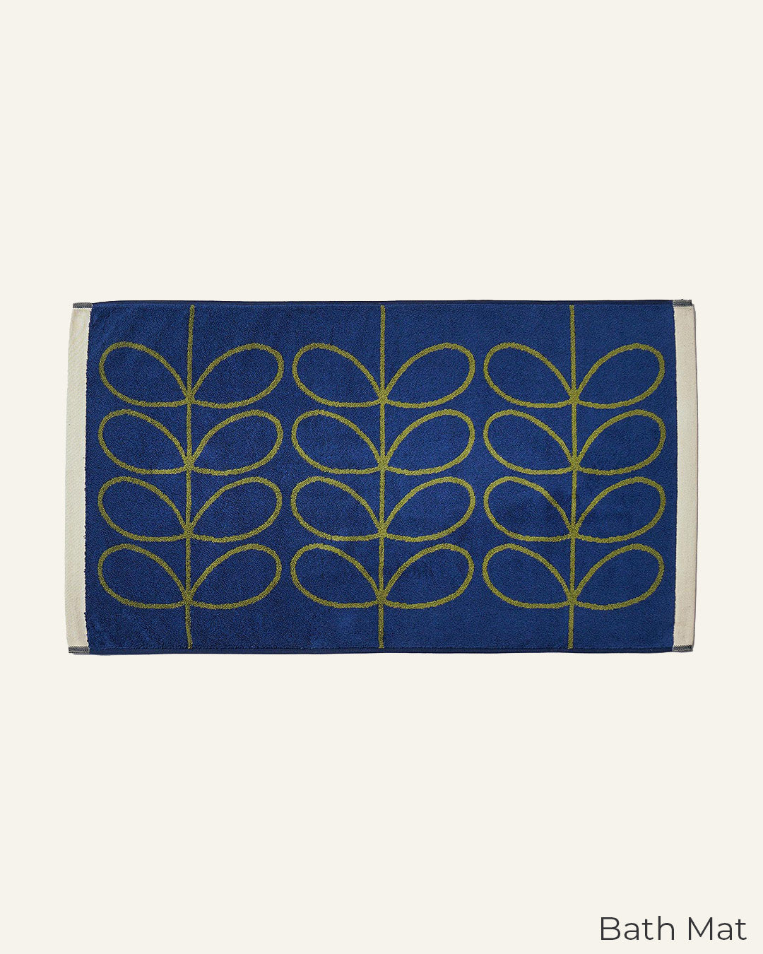 Linear Stem Towels - Navy
