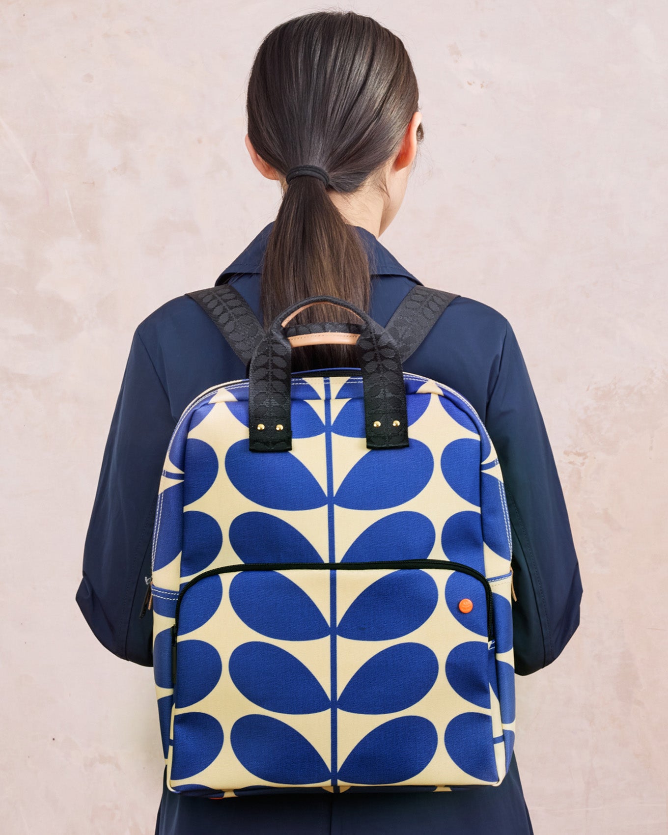 Lotta Backpack - Solid Stem Indigo