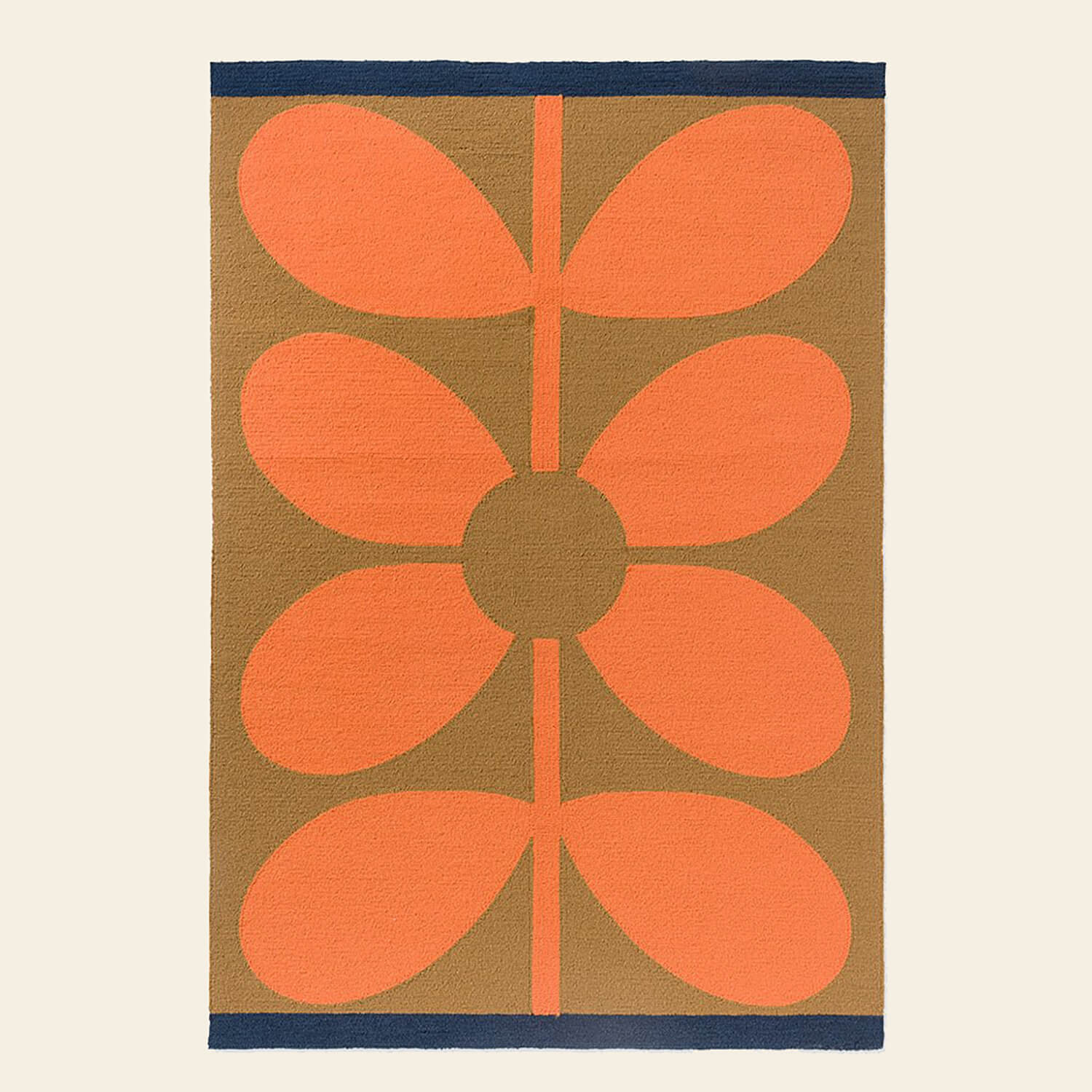 Giant sixties stem tomato Orla Kiely outdoor rug