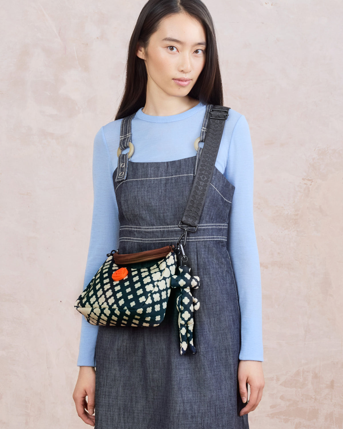Venn Mini Shoulder Bag - Flower Galaxy Midnight
