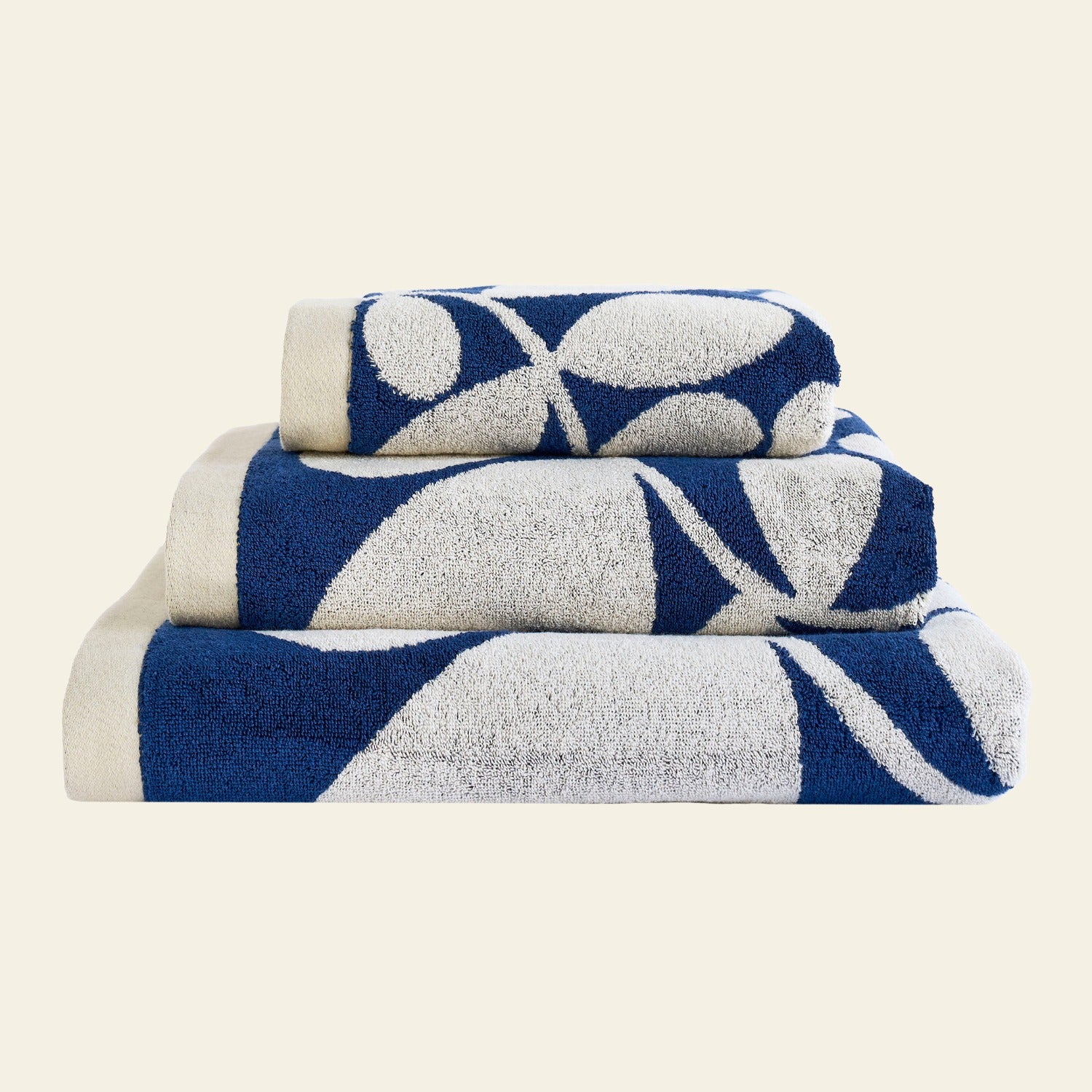 Sycamore Stripe Towels - Dusk