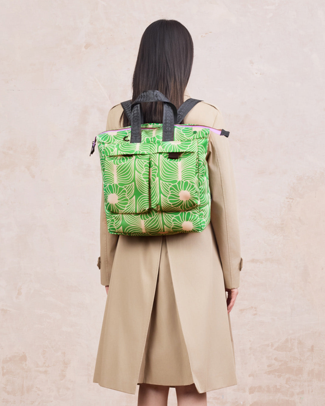 Axis Backpack - Moonflower Spring Green