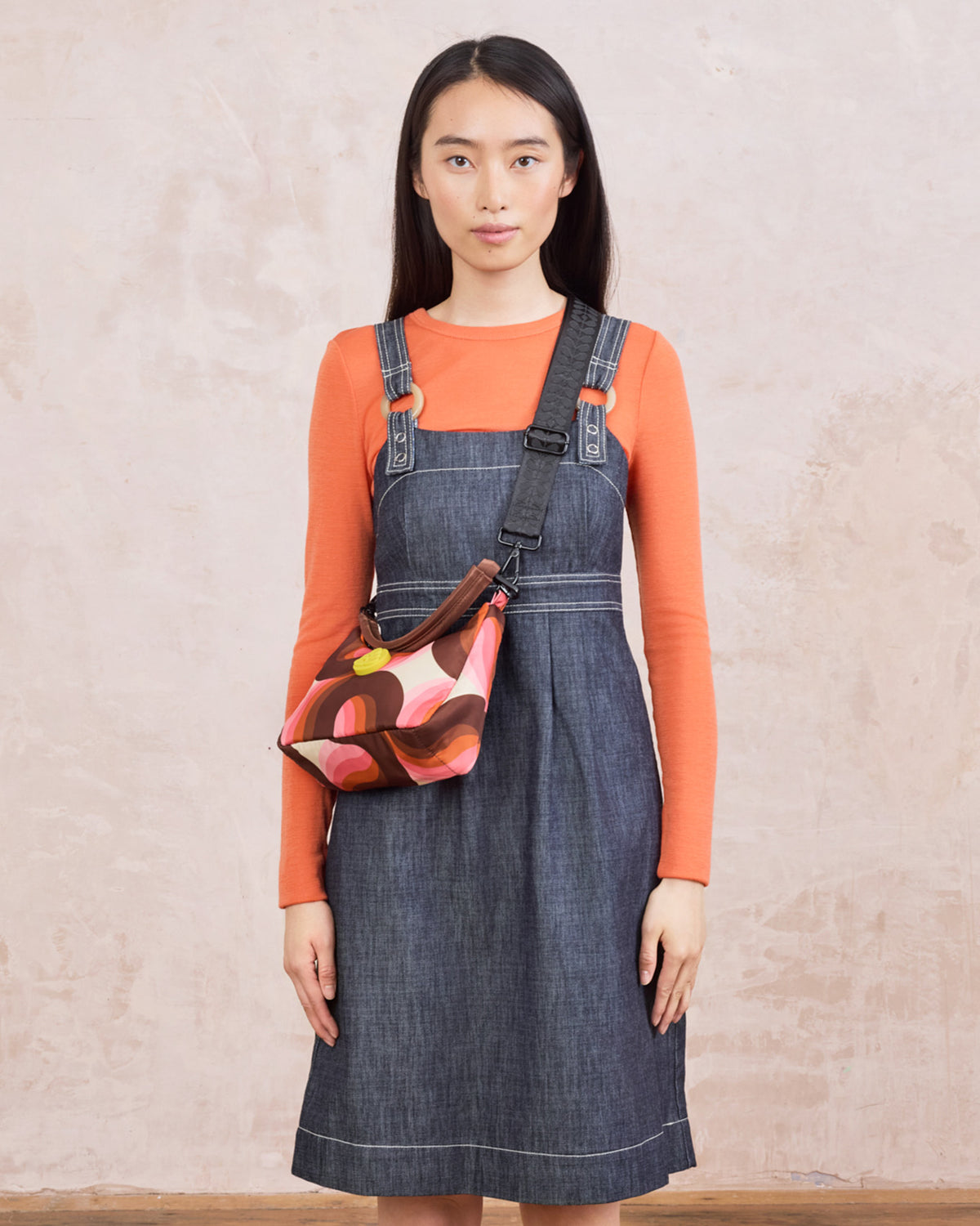 Venn Mini Shoulder Bag - Rolling Waves Rose