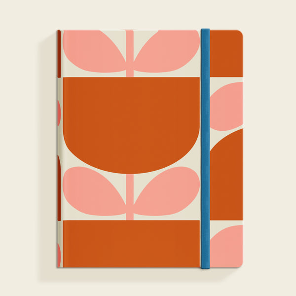 Medium Notebook - Block Tulip