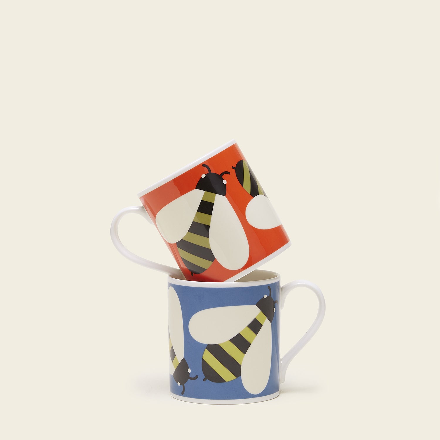 Large Mug Set of 2 - Busy Bee