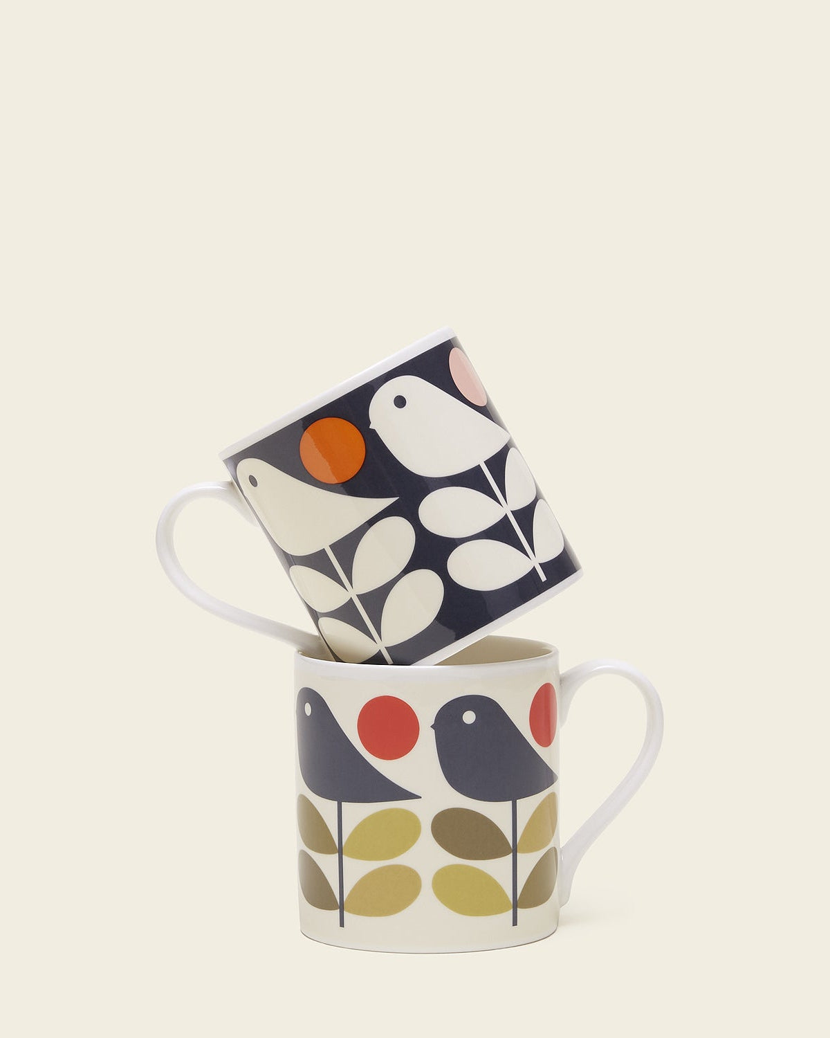 Large Mug Set of 2 - Early Bird