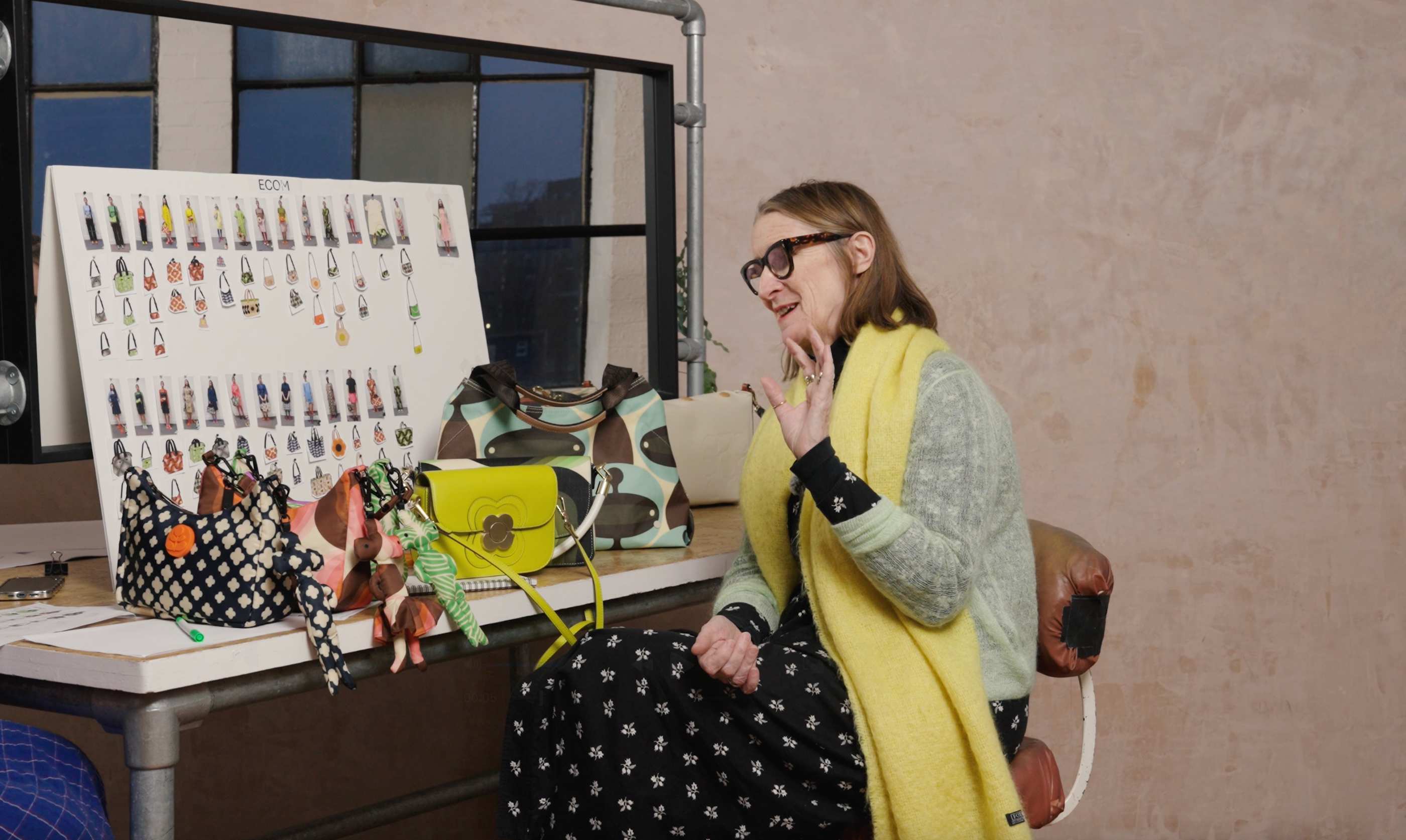 Orla Kiely campaign talk through