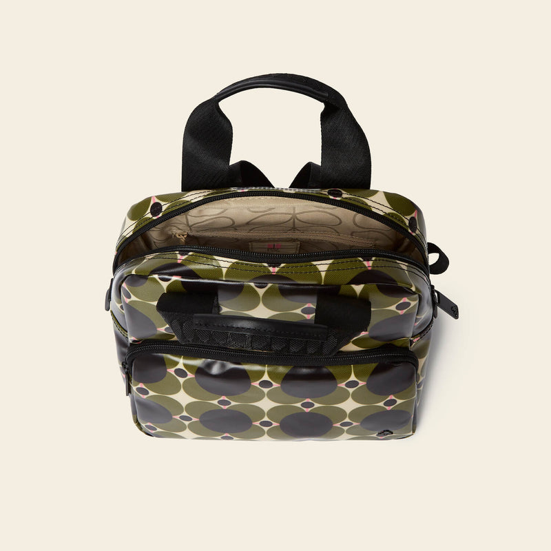 Mini Lotta Backpack - Atomic Flower Khaki