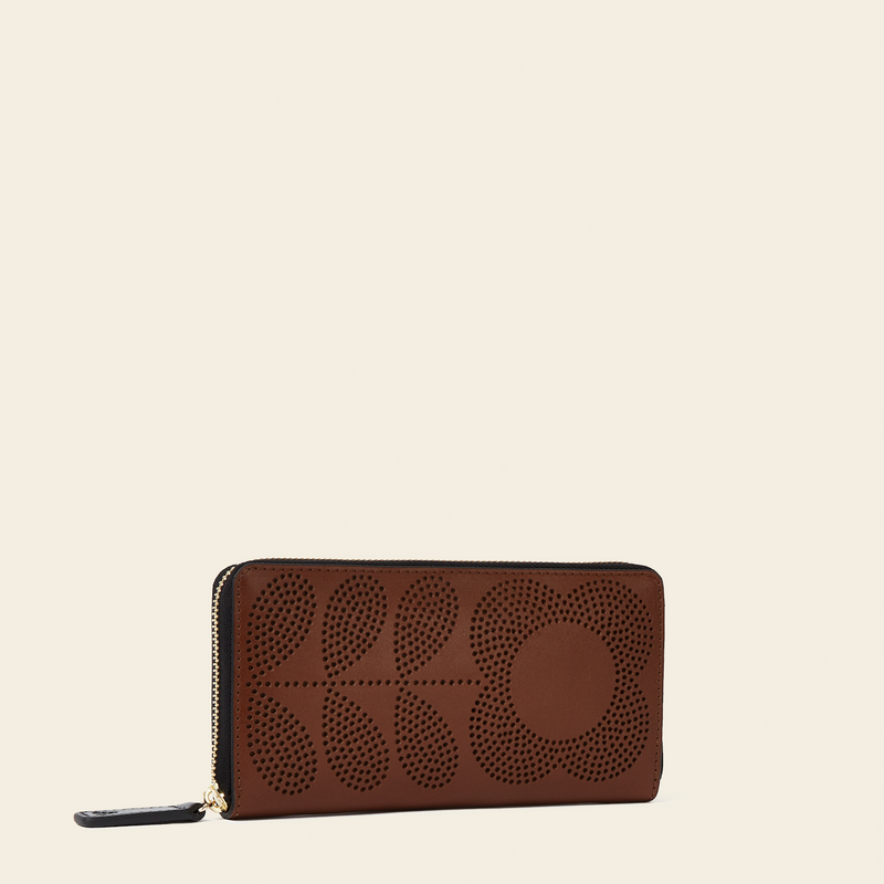 Product Image of Orla Kiely Forget Me Not Wallet in Punched Flower