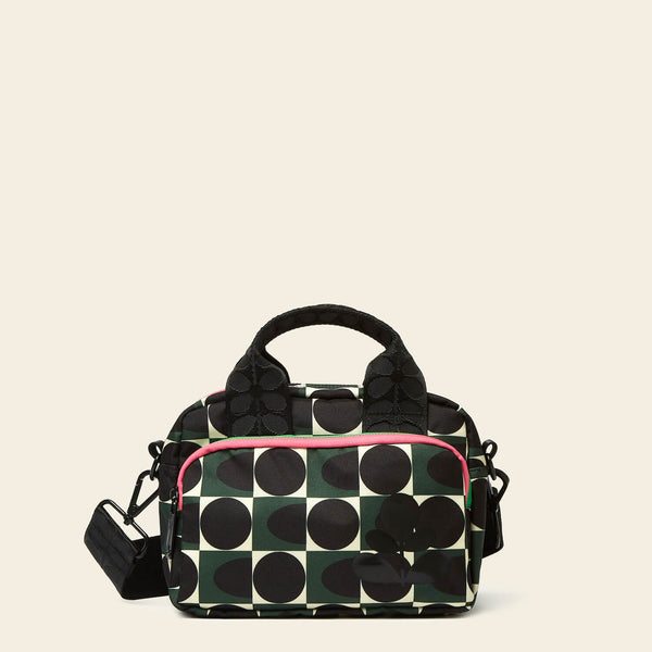 Angle Grab Crossbody - Spot Square Forest