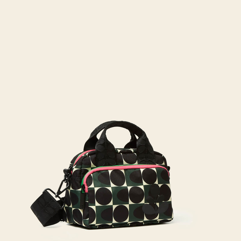 Angle Grab Crossbody - Spot Square Forest