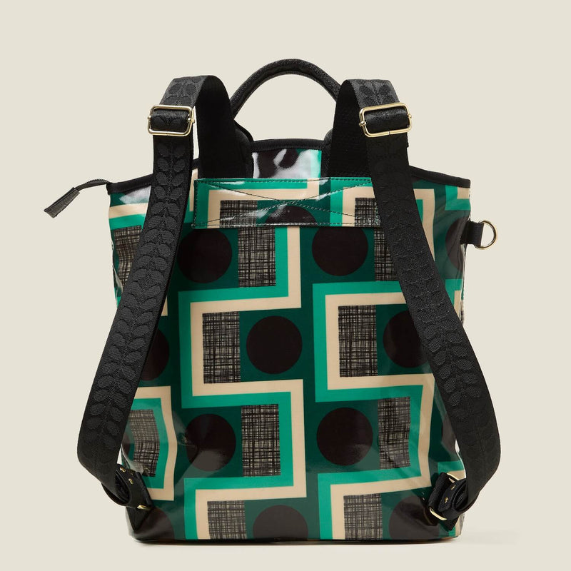 Carry Backpack - Balcony Spot Emerald