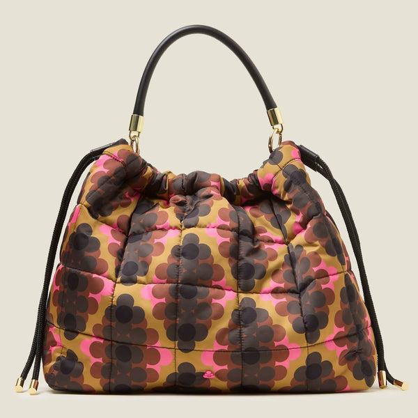 R Drawstring Handbag Handbags - Women's Patterned Handbag Styles | Orla Kiely