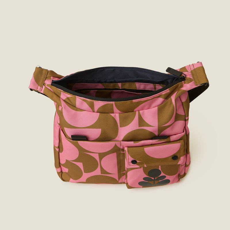 Big Hobo Crossbody - Flower Prism Marshmallow