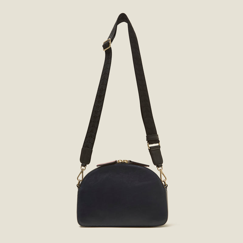 Luna Crossbody - Spot Flower Navy