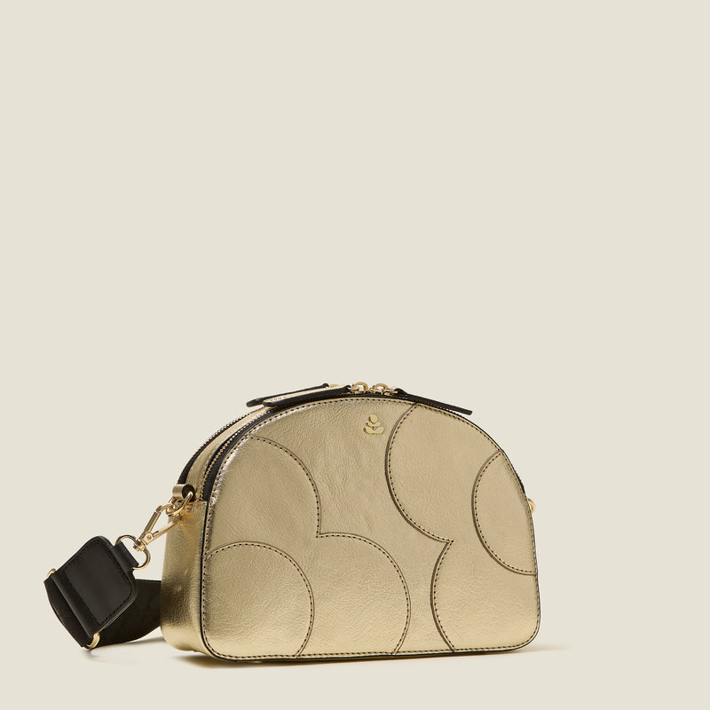 Luna Crossbody - Spot Flower Gold