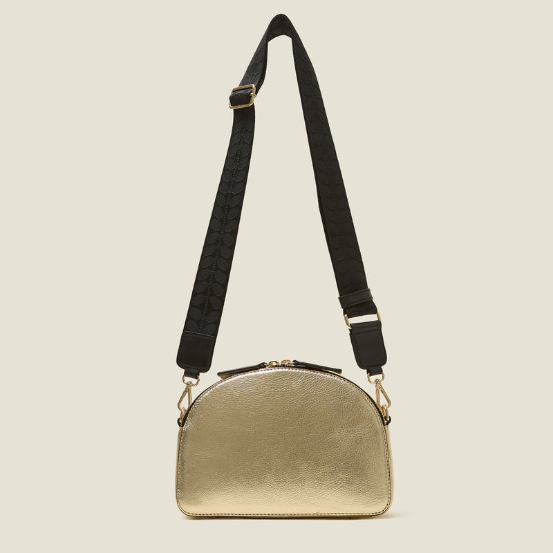 Luna Crossbody - Spot Flower Gold