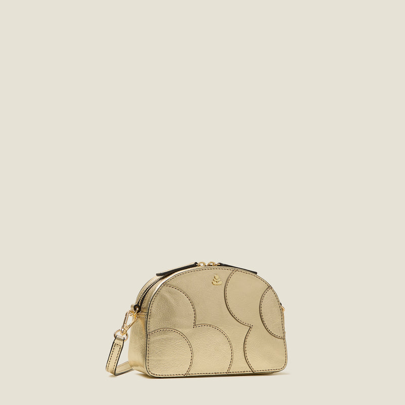 Babaluna Crossbody - Spot Flower Gold