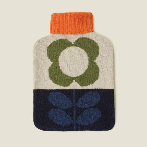 Hot Water Bottle Cover - Flower Stem Jewel