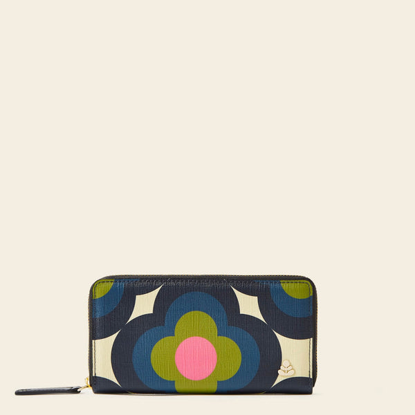 Orla Kiely Women's Stone Medium Zip Wallet, One Size : Amazon.in: Bags,  Wallets and Luggage