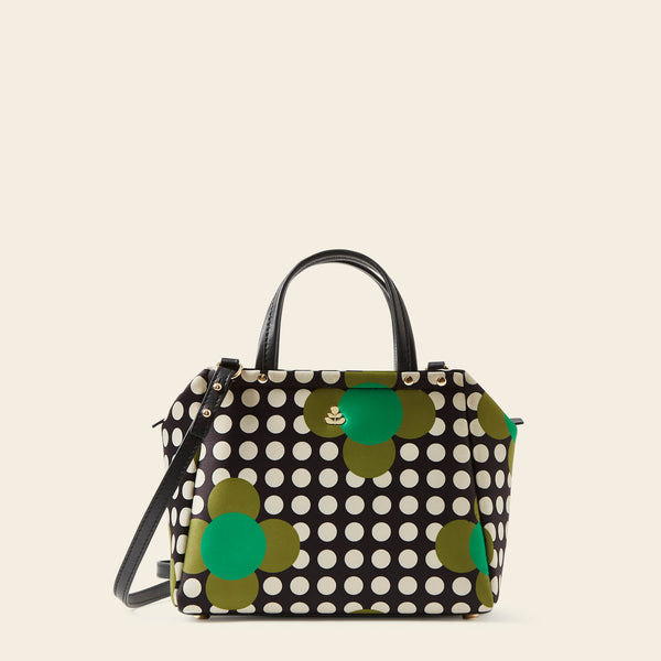 Concertina Crossbody Tote Bag - Jewel Flower Polka Dot | Orla Kiely