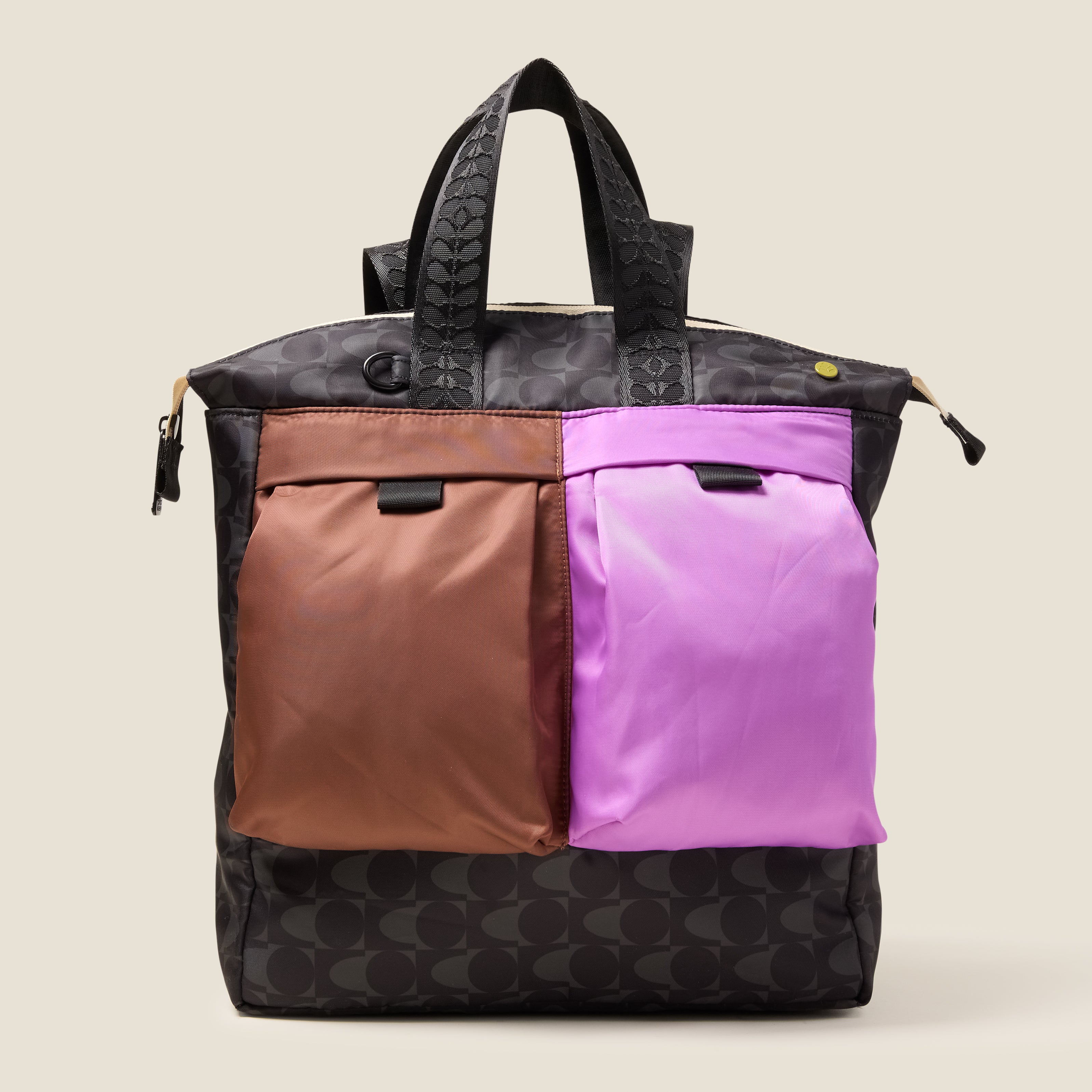 Orla Kiely Axis Backpack | Women's Laptop & Travel Bag | Colourblock