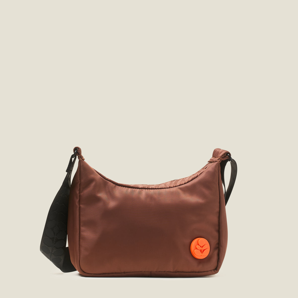 Ratio Small Hobo Bag Colourblock Chestnut